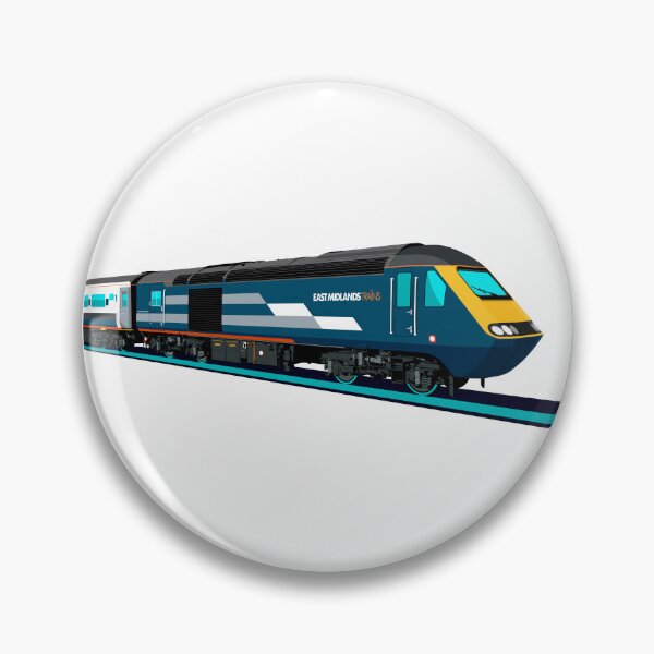 Item preview, Class 43 HST - East Midlands Trains designed and sold by MarkGeorgeArt.