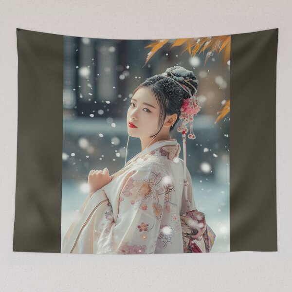 Item preview, Snow Geisha designed and sold by BartHugoKnight.