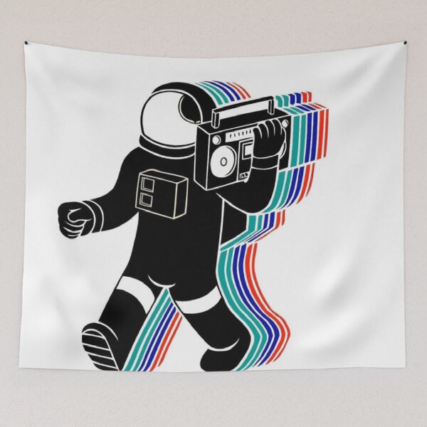 Item preview, Music tripping Astronaut designed and sold by FilipePereira.