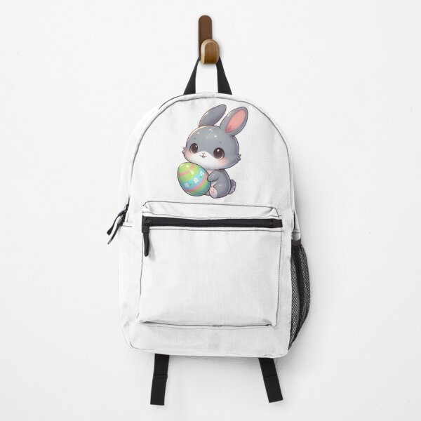 Item preview, Cute Bunny Holding an Easter Egg designed and sold by Delamoon.