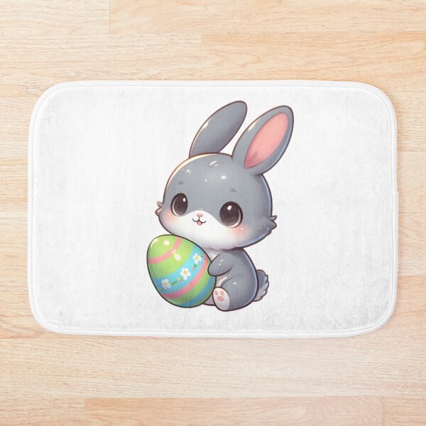 Item preview, Lindo conejito sosteniendo un huevo de Pascua designed and sold by Delamoon.