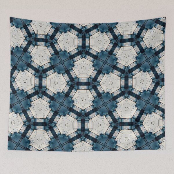 Item preview, Mosaico abstracto azul oscuro. Diseño sin costuras. vol. 02 designed and sold by Grygiel23.