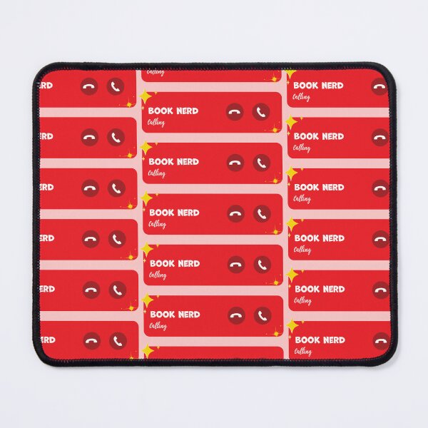 Item preview, Book Nerd is calling red designed and sold by TheFantazyForge.