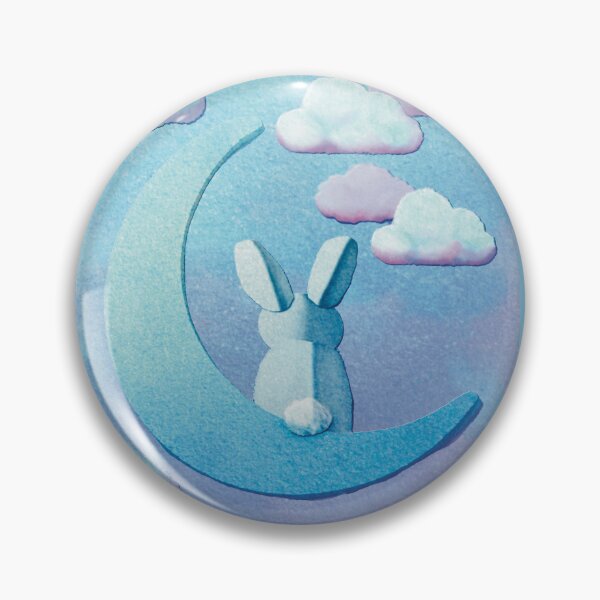 Item preview, Blue Moon Bunny - Cloud Watching designed and sold by StryxNine.