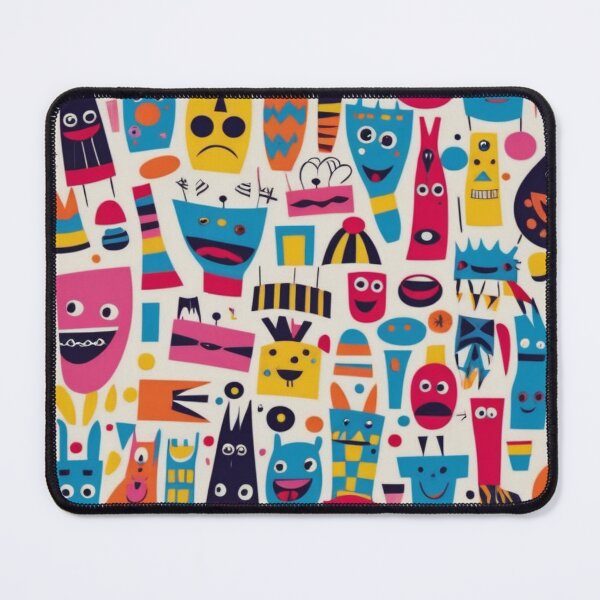 Item preview, RogerPattern - "Colorful Comedy Parade" designed and sold by RogerPattern.