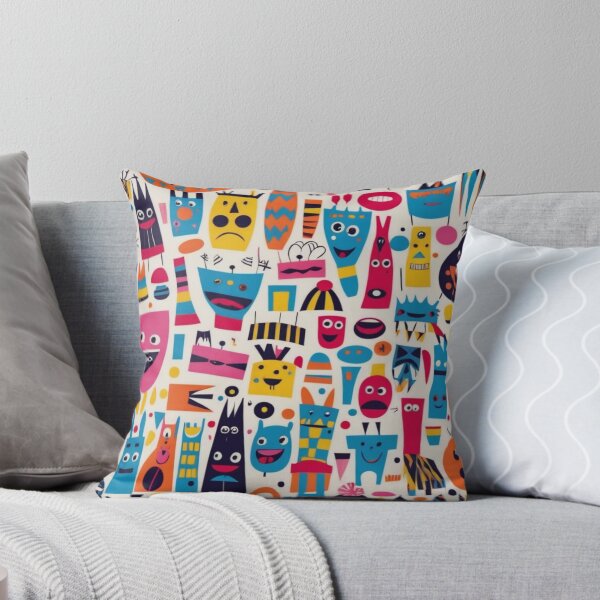 Item preview, RogerPattern - "Colorful Comedy Parade" designed and sold by RogerPattern.