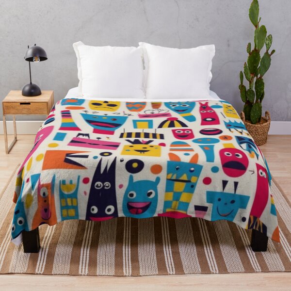Item preview, RogerPattern - "Colorful Comedy Parade" designed and sold by RogerPattern.