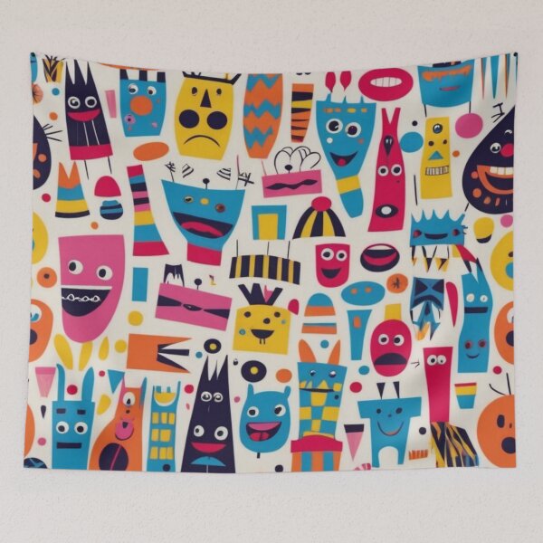 Item preview, RogerPattern - "Colorful Comedy Parade" designed and sold by RogerPattern.
