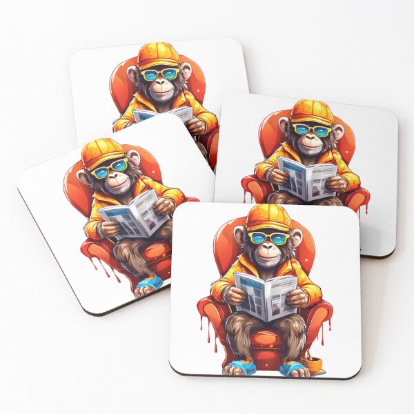 Item preview, Water Splash, splash color, monkey splash, Digital Print Art designed and sold by Charlygood.