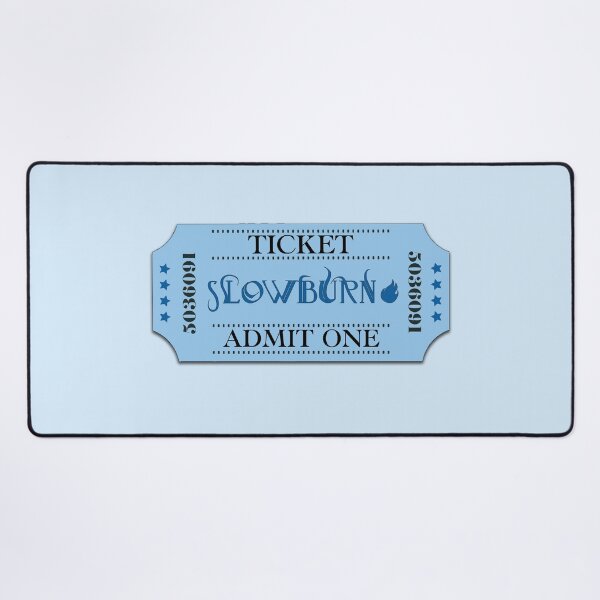Item preview, Slowburn Trope Ticket Stub designed and sold by baranskini.