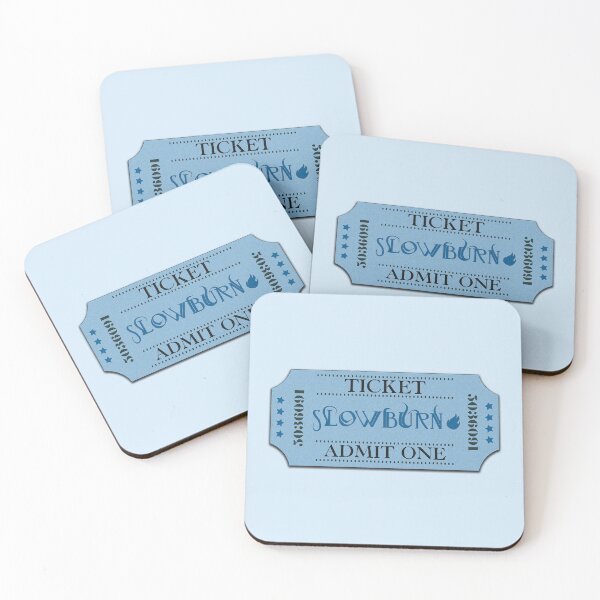 Item preview, Slowburn Trope Ticket Stub Vintage designed and sold by baranskini.