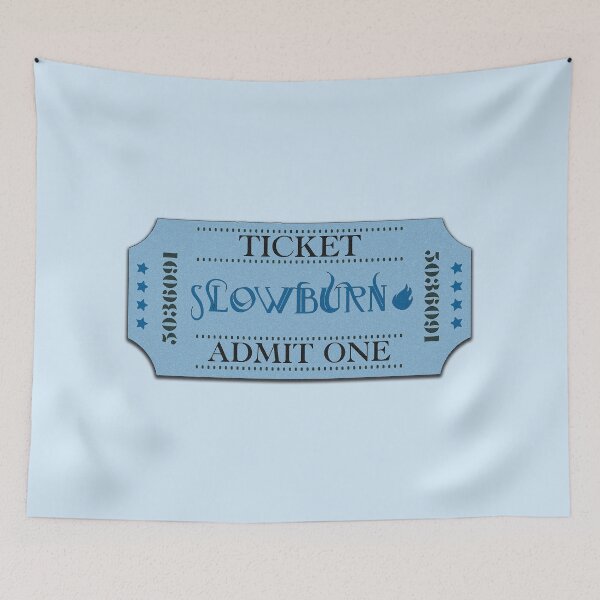 Item preview, Slowburn Trope Ticket Stub Vintage designed and sold by baranskini.