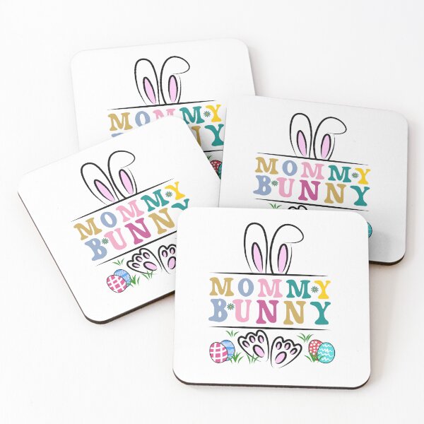 Item preview, Mommy Bunny Colorful Easter Retro Kids Design designed and sold by Raise2Shine.