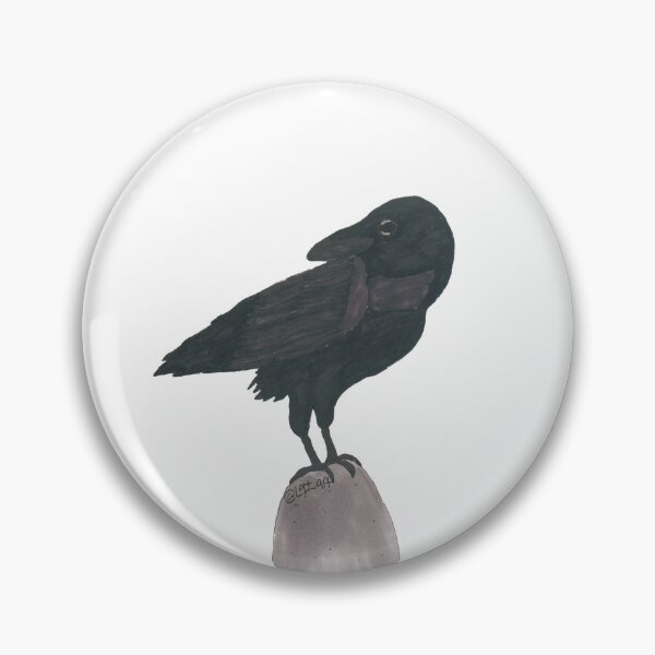 Item preview, Perched Crow designed and sold by Lqt-art.