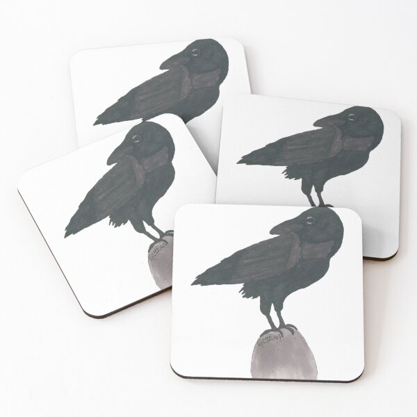 Item preview, Perched Crow designed and sold by Lqt-art.