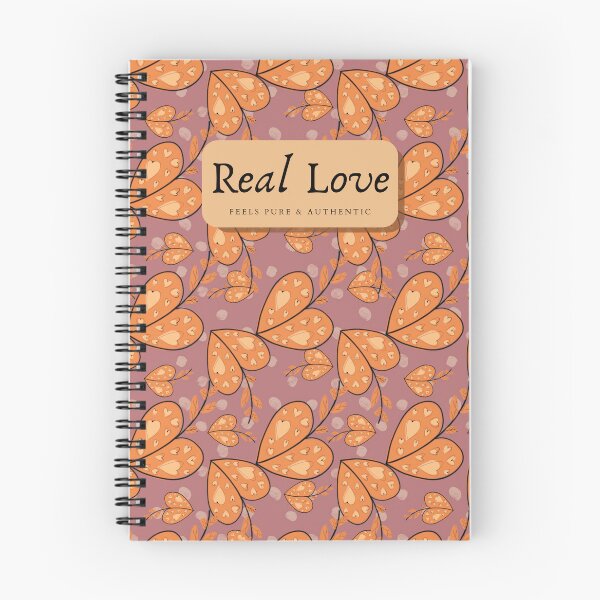 Item preview, “Genuine Affection: Real Love Pattern Design for Fashion & Home Decor” designed and sold by Almanzart.