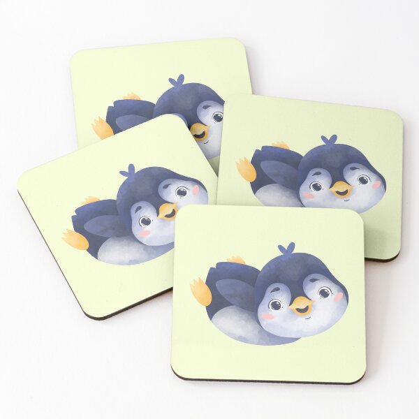 Item preview, Cute penguin doing cute things, penguin art, flying penguin, cute penguin baby, baby penguin  designed and sold by Martist01.