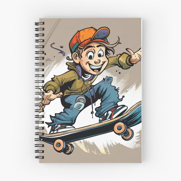 Item preview, Cartoon Skateboard designed and sold by xadamnft.