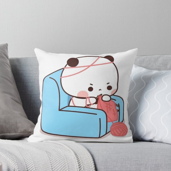Item preview, Panda Bear And Brownie True Love BUBU DUDU Couple Goma peach Sugar Valentine xmas  2024 designed and sold by OceanLiveArts.