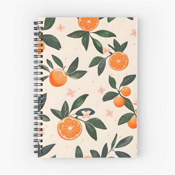 Item preview, Mandarin oranges pattern designed and sold by CulturalVibes.
