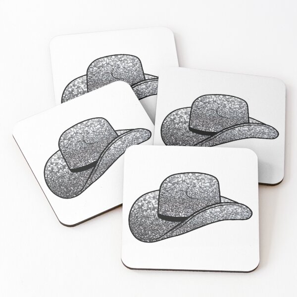 Item preview, Silver Sparkle Cowboy Hat designed and sold by sydneyurban.