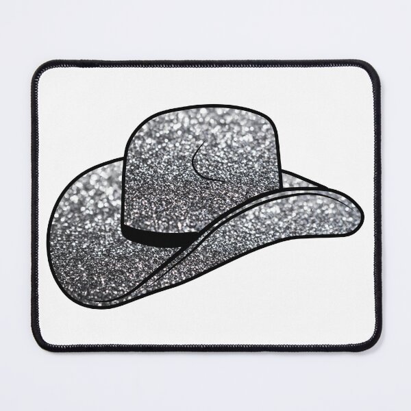 Item preview, Silver Sparkle Cowboy Hat designed and sold by sydneyurban.