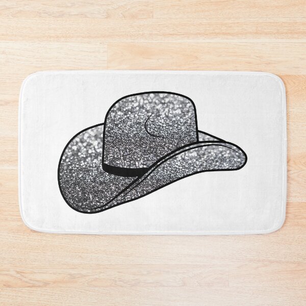 Item preview, Silver Sparkle Cowboy Hat designed and sold by sydneyurban.
