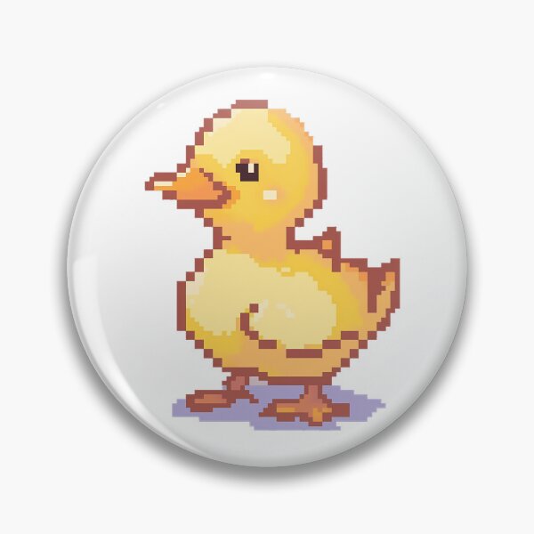 Item preview, Cute duck pixel art- Retro vibe designed and sold by octoboobs.