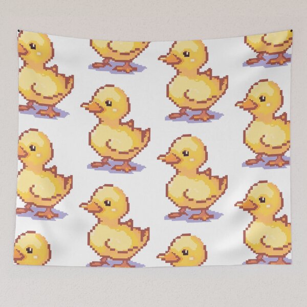Item preview, Cute duck pixel art- Retro vibe designed and sold by octoboobs.
