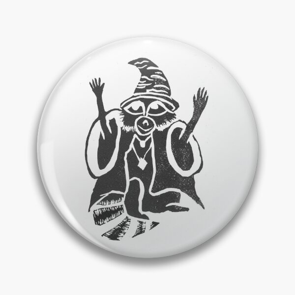 Item preview, Raccoon Wizard designed and sold by victorialoe.
