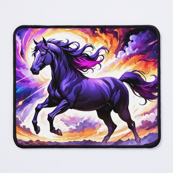 Item preview, Purple Fire Horse designed and sold by Brasuca's Art.