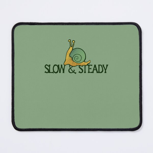 Item preview, Slow and Steady Snail designed and sold by FrictionMaxxing.