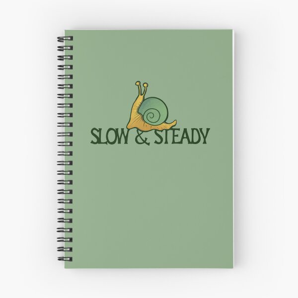 Item preview, Slow and Steady Snail designed and sold by FrictionMaxxing.