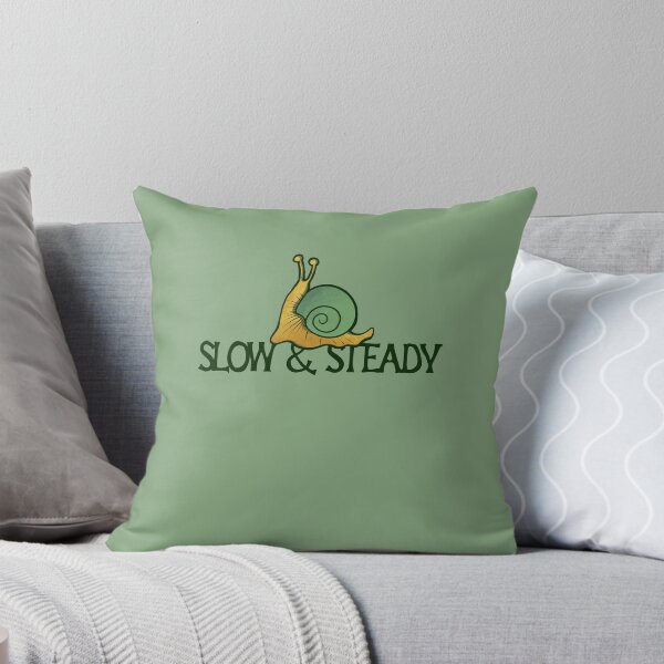 Item preview, Slow and Steady Snail designed and sold by FrictionMaxxing.