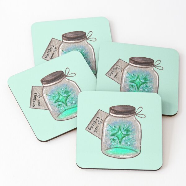 Item preview, Gatsby's green light Vase designed and sold by the little fennec.