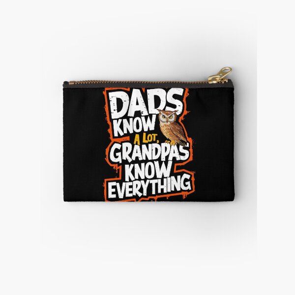 Item preview, Fathers Day Gift Dads Know A Lot Grandpas Know Everything Funny Gift designed and sold by Quirky Shirts.