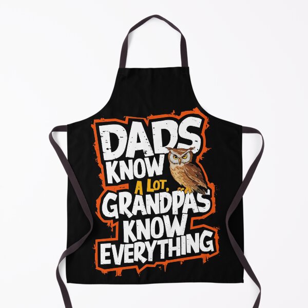 Item preview, Fathers Day Gift Dads Know A Lot Grandpas Know Everything Funny Gift designed and sold by Quirky Shirts.