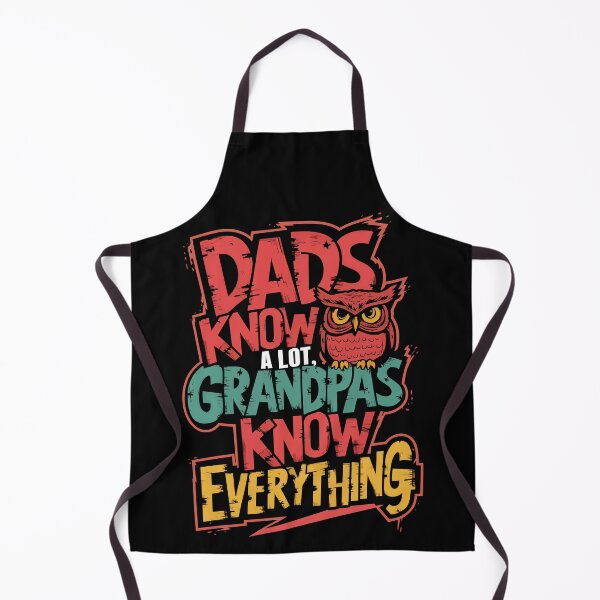 Item preview, Fathers Day Funny Gift Dads Know A Lot Grandpas Know Everything designed and sold by Quirky Shirts.