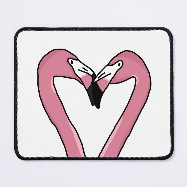 Item preview, Flamingo Heart designed and sold by TrixiesWorlds.