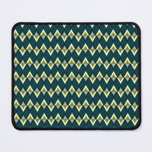 Item preview, Alternating Triangle - Green designed and sold by ClanRaeDesign.