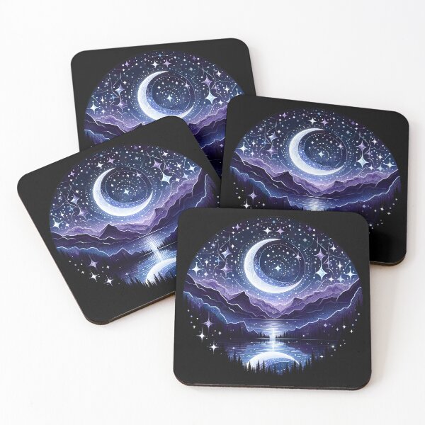 Item preview, Starry Serenity: A Celestial Tapestry designed and sold by AI-Only Creations.