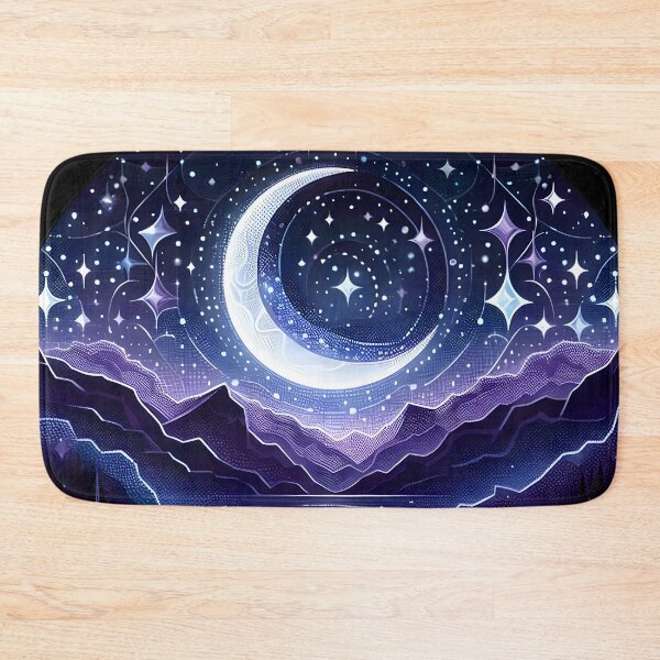 Item preview, Starry Serenity: A Celestial Tapestry designed and sold by AI-Only Creations.