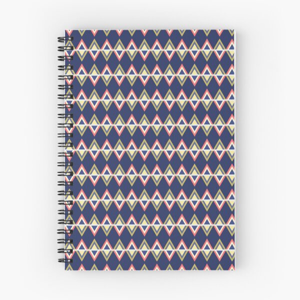 Item preview, Alternating Triangle - Navy designed and sold by ClanRaeDesign.