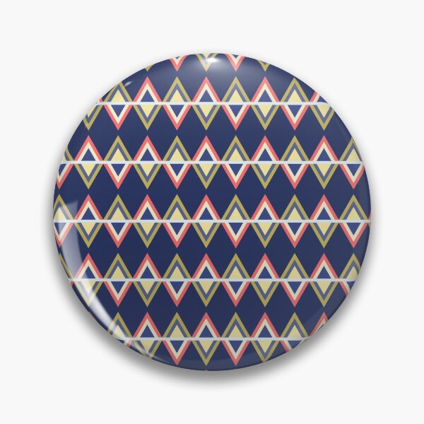 Item preview, Alternating Triangle - Navy designed and sold by ClanRaeDesign.