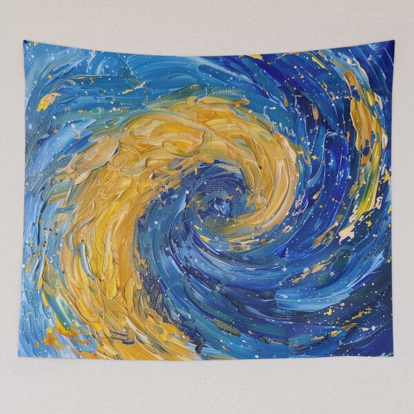 Item preview, Air element | Painting in the style of Vincent van Gogh designed and sold by ComicsFactory.