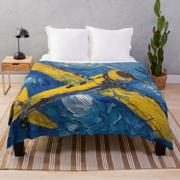 Item preview, Airplane | Painting in the style of Vincent van Gogh designed and sold by ComicsFactory.