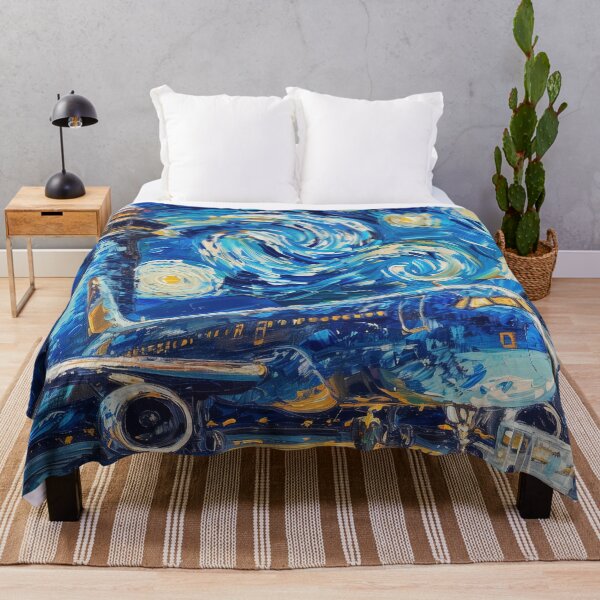 Item preview, Airport | Painting in the style of Vincent van Gogh designed and sold by ComicsFactory.