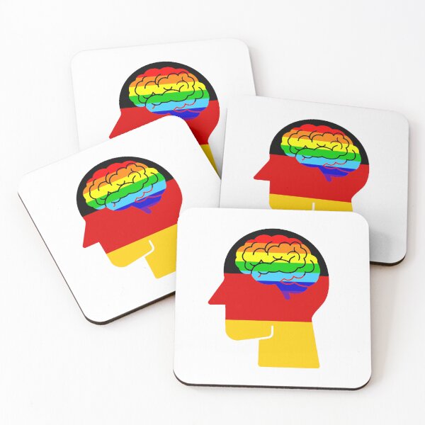 Item preview, Rainbow brain designed and sold by ARTmanhART.