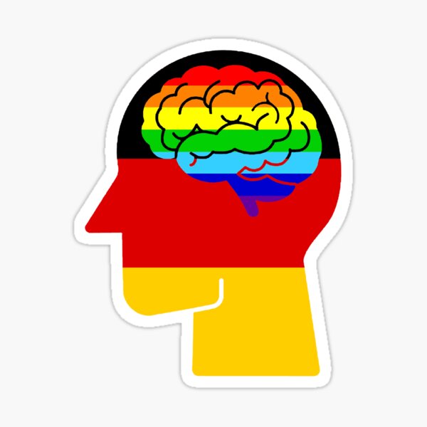 Artikel-Vorschau von Regenbogenhirn, designt und verkauft von ARTmanhART.
