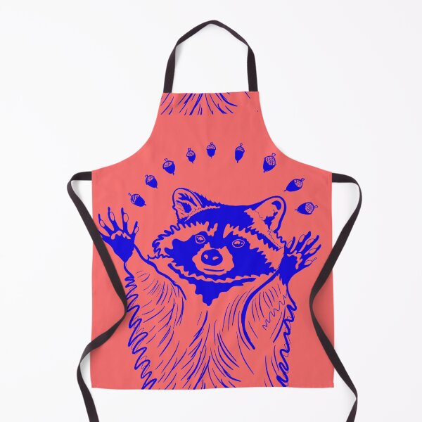 Item preview, Adorable raccoon with nuts designed and sold by BLUEREDworld.